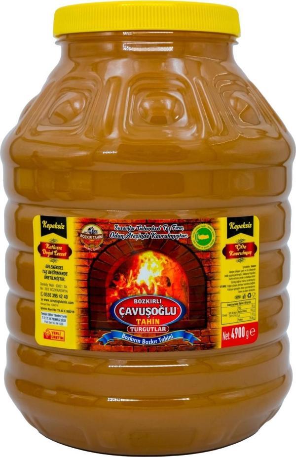 Bozkırlı Çavuşoğlu Bozkır Tahini Kepeksiz 4900g - Image 1
