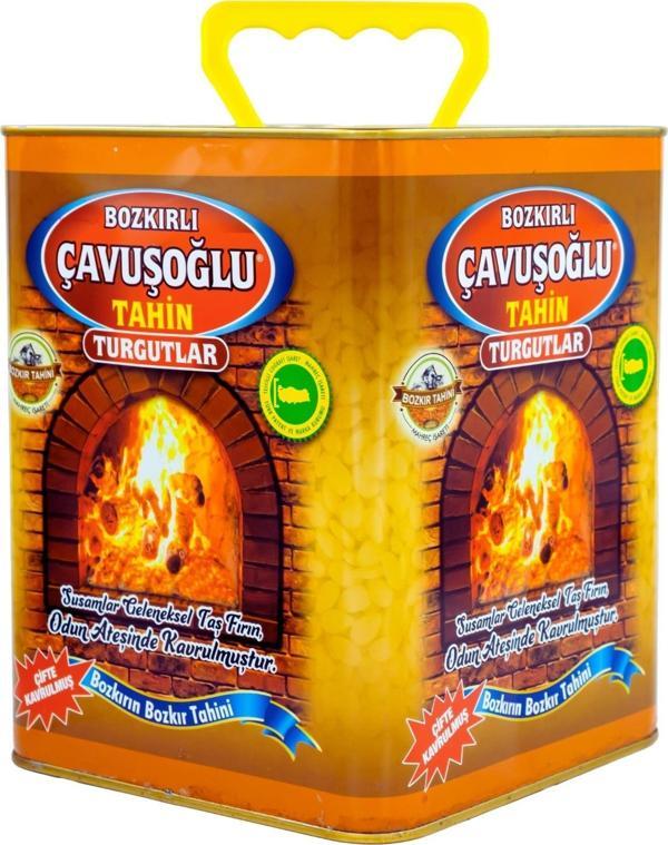 Bozkırlı Çavuşoğlu Çifte Kavrulmuş Bozkır Tahini Kepeksiz Teneke 4600g - Image 1