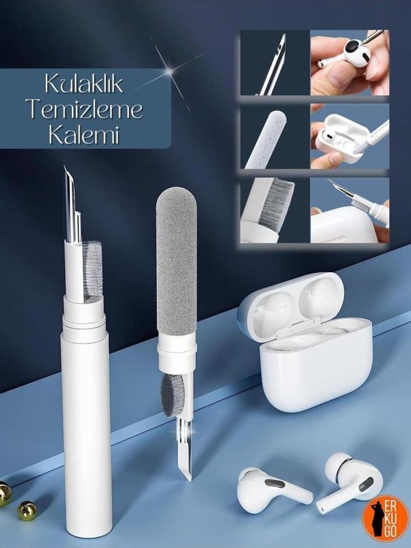 Airpods Bluetooth Kulaklık Temizleyici Elektronik Ürün Telefon Temizleme Kiti - Image 1
