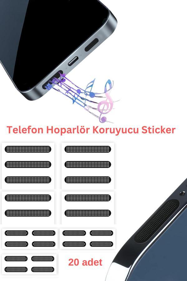 Cep Telefonu Hoparlör Için Toz Önleyici Sticker, 20 Adet, Apple Hoparlör Koruyucu Sticker - Image 1