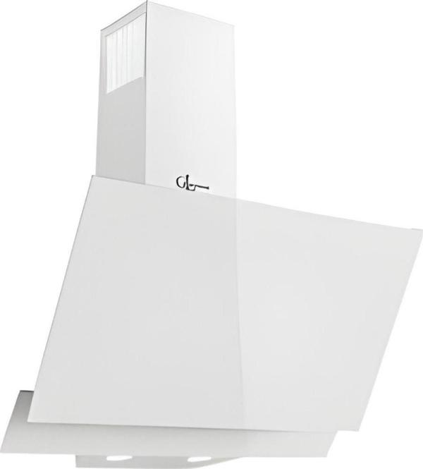 Gl General Gld 017B Opal 60 Cm Beyaz Cam Davlumbaz - Image 1