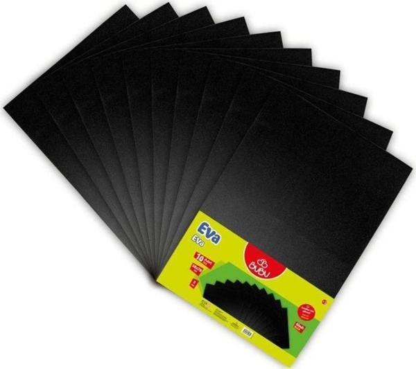 BuBu 50x70 cm Eva Siyah 10'lu Paket - Image 1