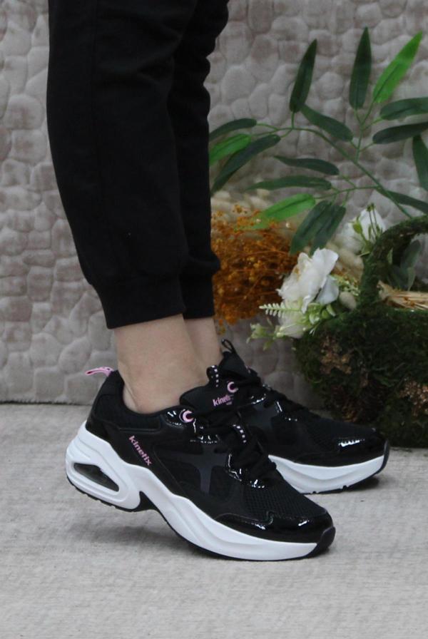 Kinetix Jewel Tx W Siyah Pembe Rahat  Ürün Kadın Spor Ayakkabı - Image 1
