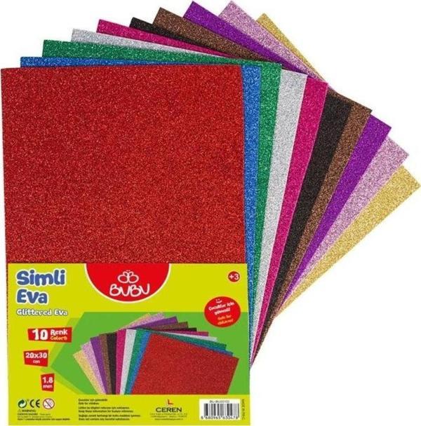 BuBu Simli Eva 20x30 cm 10 Renk - Image 1