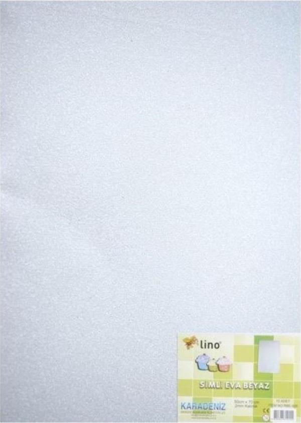 Lino Simli Eva 50x70 cm. 10 Adet BEYAZ - Image 1
