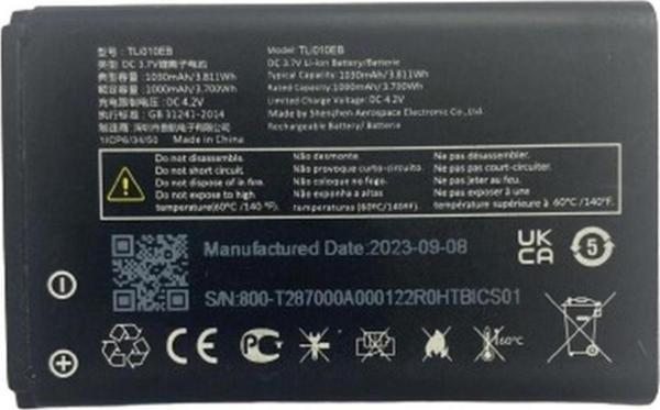 Tcl T302d Pil - Batarya Tli010eb 1000 Mah - Image 1
