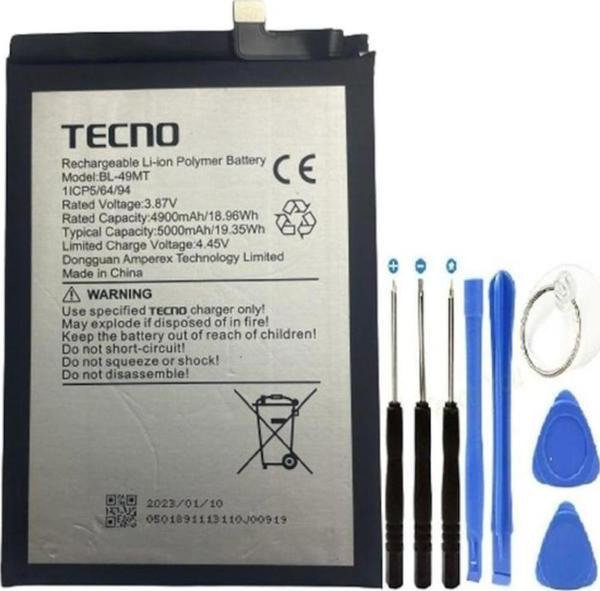 Tecno Camon 15 Cd6 Pil - Batarya + Tamir Seti - Image 1