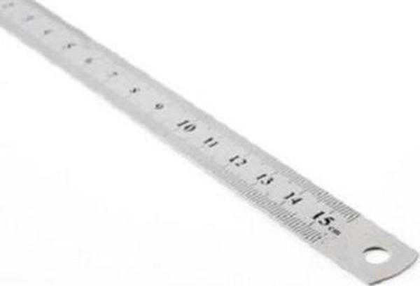 Lutart Çelik Cetvel 15 Cm La-015 - Image 1