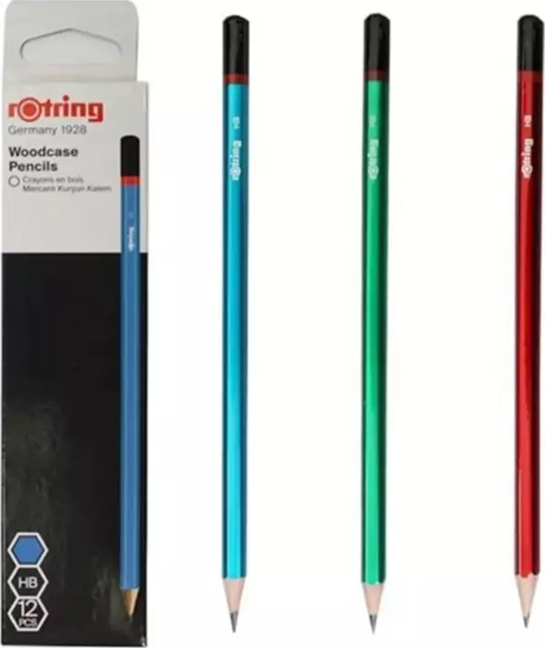 Rotring HB Mercanlı Kurşun Kalem 12'li Kutu - Image 1