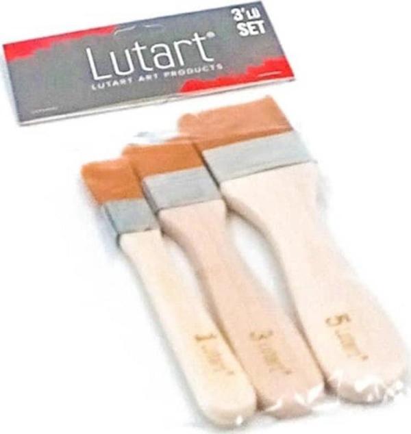 Lutart Ekonomik Zemin Fırça Seti 3'lü No:1-3-5 - Image 1