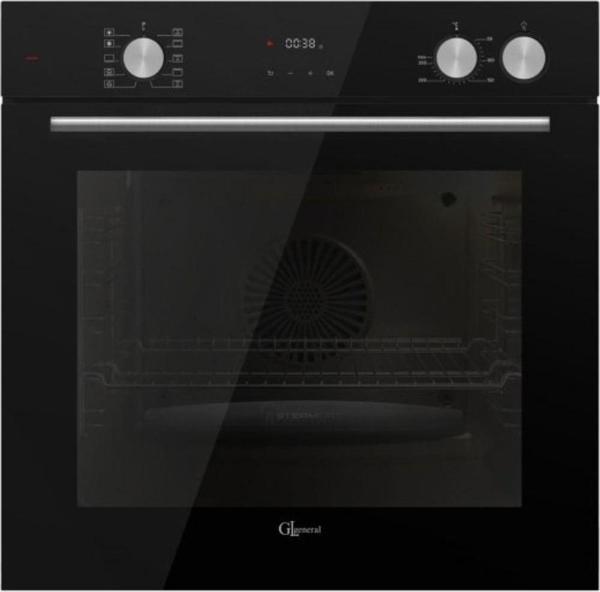 Gl General Azure Glf 64Cs 10F Steamart Buhar Destekli Pişirme Siyah Ankastre Fırın - Image 1