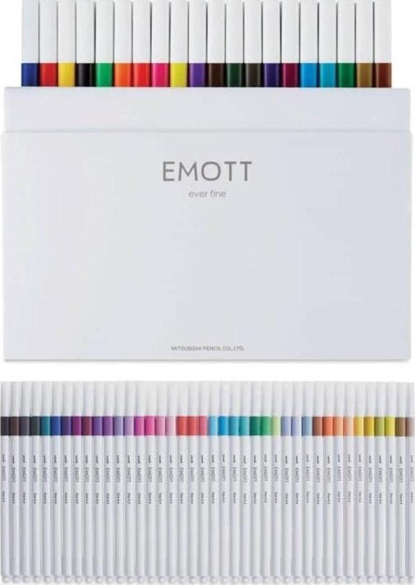 Uni Emott 0.4 fine Akrilik Uçlu Kalem 40'lı Set - Image 1