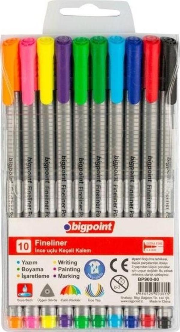 Bigpoint Fineliner 10'lu Blister - Image 1