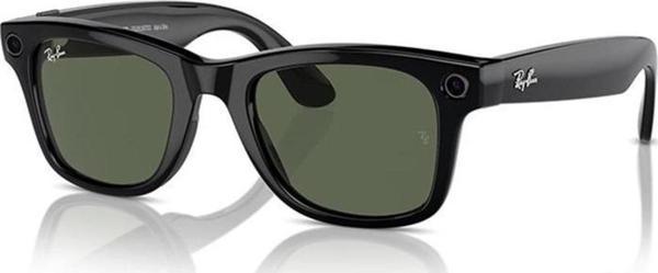 Ray-Ban Meta Wayfarer Akıllı Gözlük Parlak Siyah G15 Yeşil - Image 1