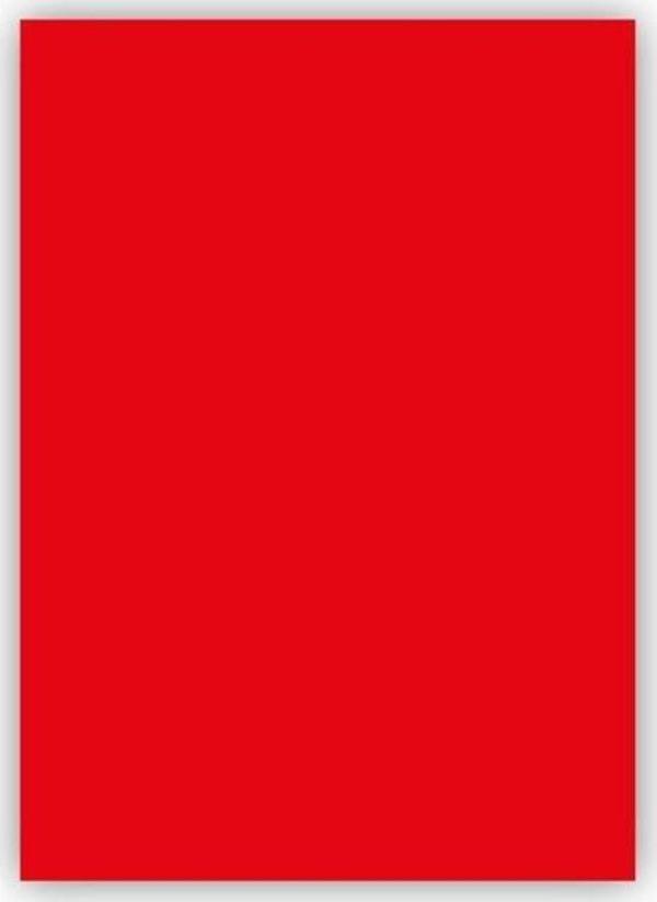 Bigpoint Fon Kartonu 50x70cm 160 Gram Kırmızı 100'lü Paket - Image 1