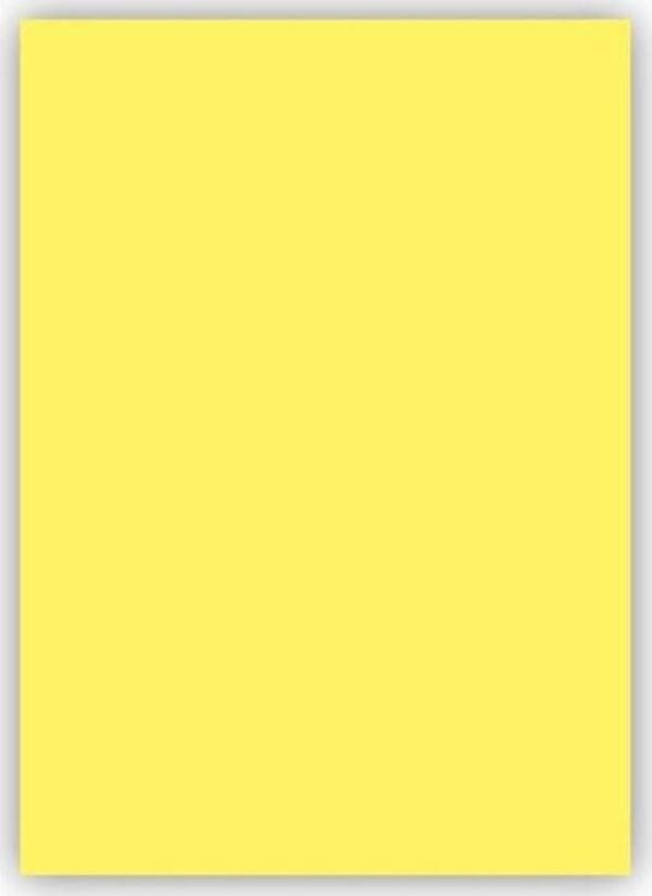 Bigpoint Fon Kartonu 50x70cm 160 Gram Sarı 100'lü Paket - Image 1