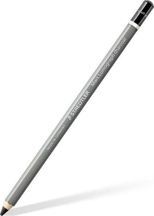 Staedtler Mars Lumograph Charcoal Kömür Füzen Kalem SOFT - Image 1