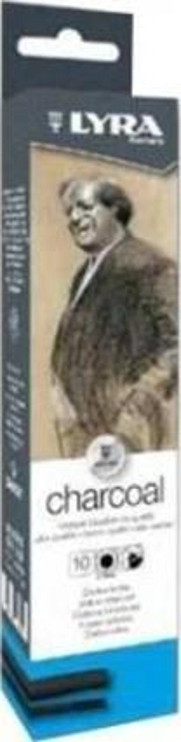 Lyra Charcoal Doğal Kömür Karışık 10'lu Kutu L5551100 - Image 1