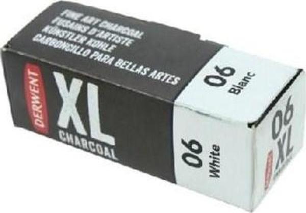 Derwent XL Charcoal Block Kalın Kömür Füzen 06 White - Image 1