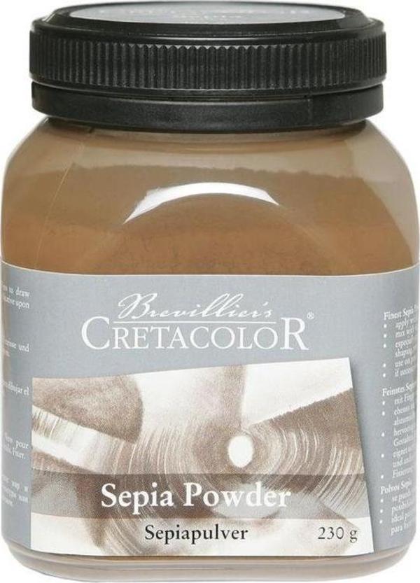 Cretacolor Sepia Powder 230 gr (Tebeşir Tozu) (463 80) - Image 1