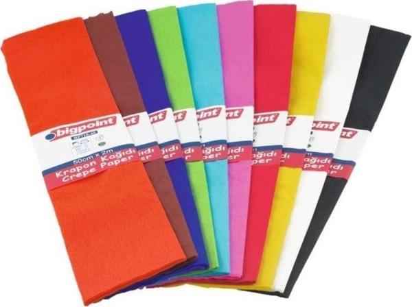 Bigpoint Krapon Kağıdı Karışık 10 Renk - Image 1