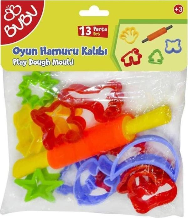 Bubu Merdaneli Oyun Hamuru Kalıbı 13 Parça - Image 1