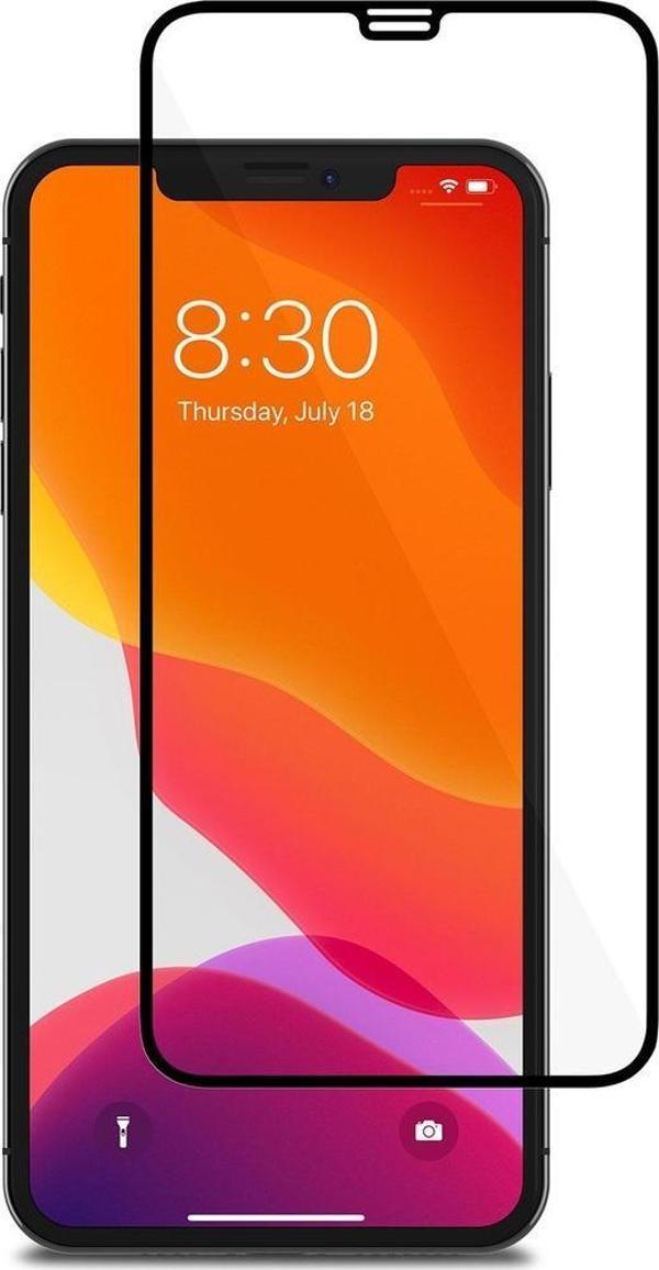 Bufalo iPhone 11 Pro Ekran Koruyucu 5D Temperli Cam Siyah - Image 1