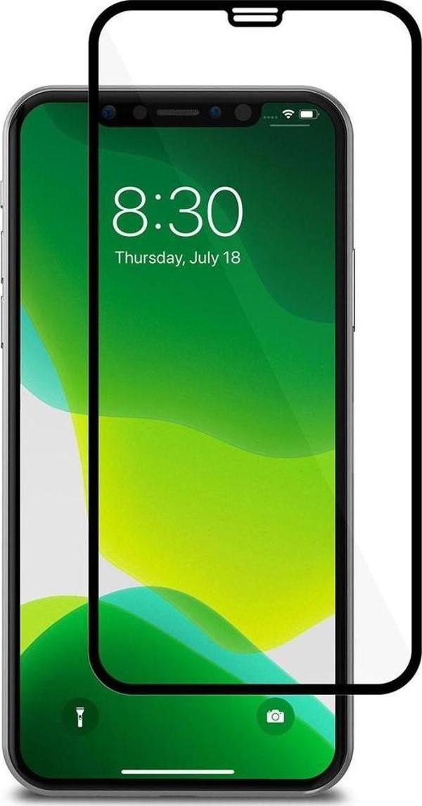 Bufalo iPhone 11 Pro Ekran Koruyucu 9D Temperli Cam - Siyah - Image 1