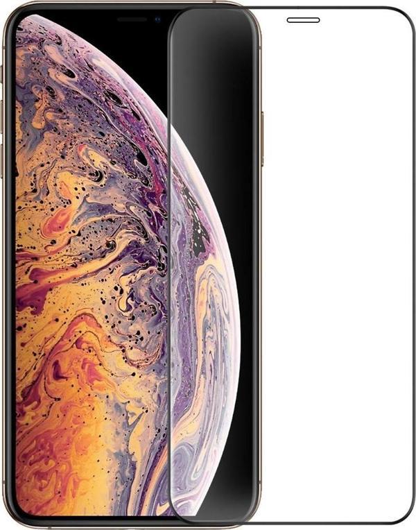 Bufalo iPhone 11 Pro Max Ekran Koruyucu 6D Nano Tam Kaplayan Siyah - Image 1