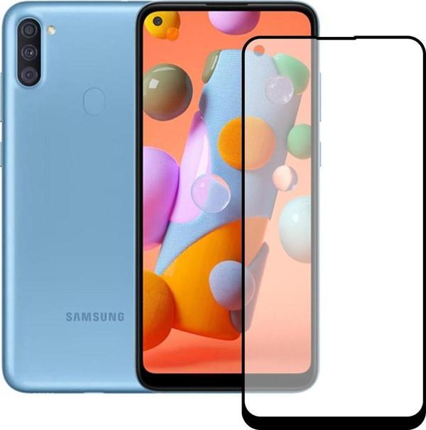 Bufalo Samsung Galaxy A11 / M11 Ekran Koruyucu Seramik Mat Nano 9D Tam Kaplama Siyah - Image 1
