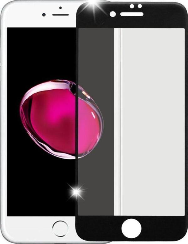 Bufalo iPhone 7 / 8 Ekran Koruyucu 9D Temperli Cam - Siyah - Image 1
