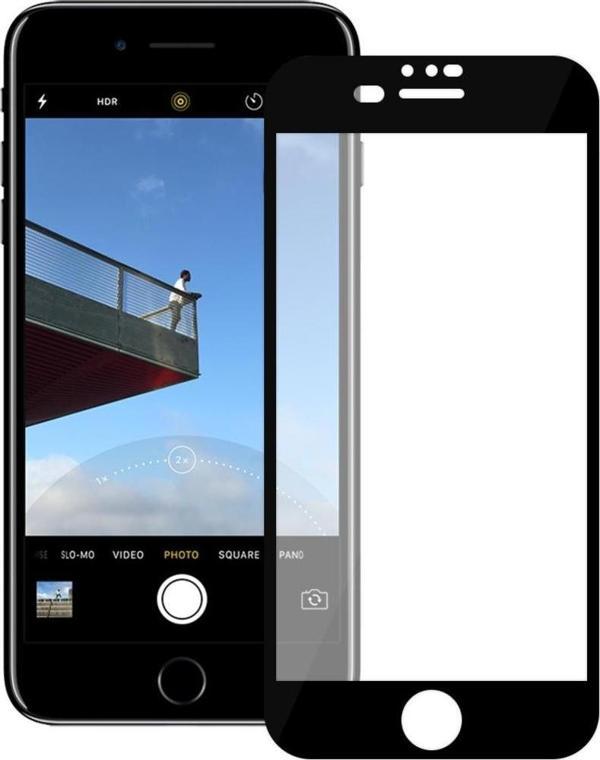 Bufalo iPhone 7 Plus / iPhone 8 Plus ESD Anti Static Cam Ekran Koruyucu Siyah - Image 1