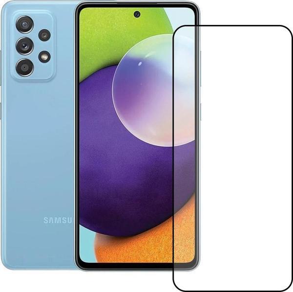 Bufalo Samsung Galaxy A72 Ekran Koruyucu 9D Temperli Cam - Siyah - Image 1