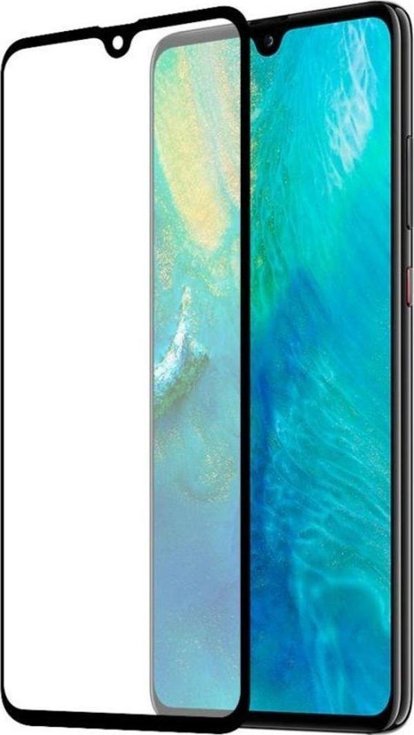 Bufalo Samsung Galaxy M10 Ekran Koruyucu 5D Temperli Cam Siyah - Image 1