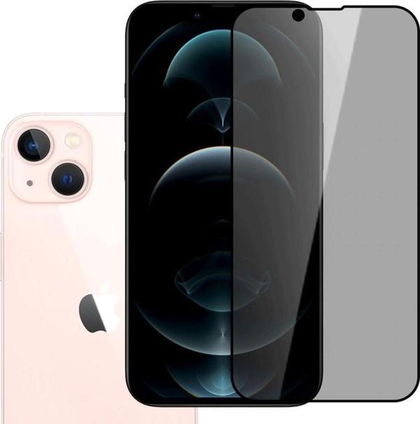 iPhone 13 Mini Hayalet Privacy Gizli Cam Ekran Koruyucu Siyah - Image 1