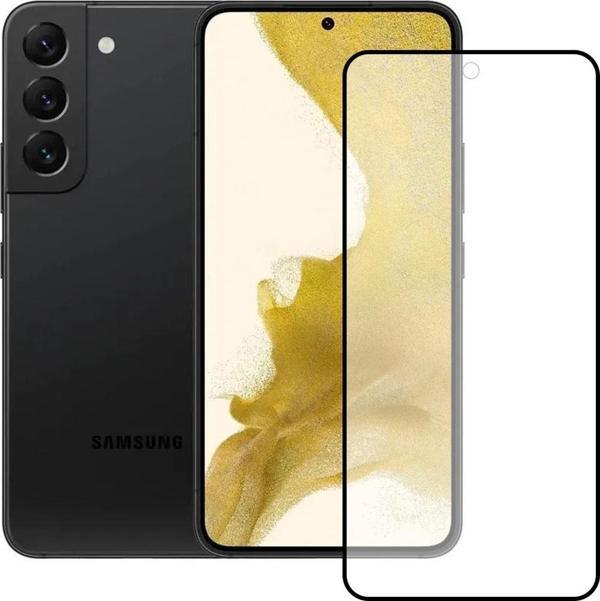 Bufalo Samsung Galaxy S22 Ekran Koruyucu Seramik Mat Nano 9D Tam Kaplama Siyah - Image 1