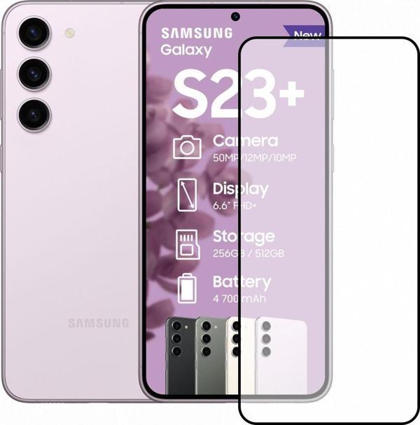 Bufalo Samsung Galaxy S23 Plus Seramik 9D Tam Kaplama Ekran Koruyucu - Image 1