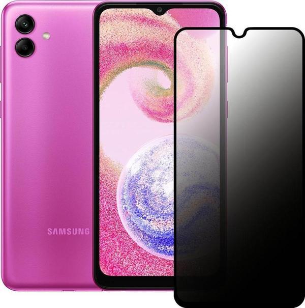Samsung Galaxy A04 Hayalet Privacy Gizli Cam Ekran Koruyucu - Image 1