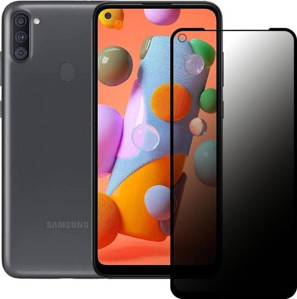 Samsung Galaxy A11 Hayalet Privacy Gizli Seramik Mat Ekran Koruyucu - Image 1