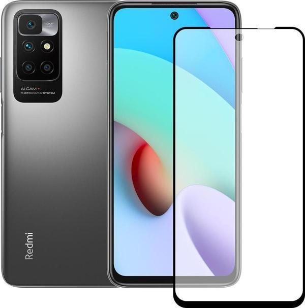 Bufalo Xiaomi Redmi 10 2022 Ekran Koruyucu Seramik Mat Nano 9D Tam Kaplama Siyah - Image 1