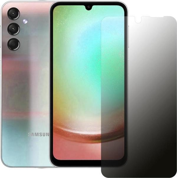 Samsung Galaxy A24 Hayalet Privacy FlexiGlass MAT Nano Ekran Koruyucu - Image 1