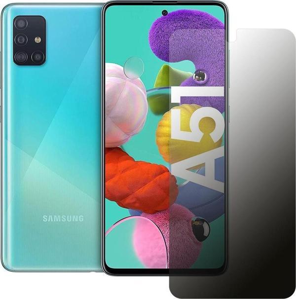 Samsung Galaxy A51 Hayalet Privacy FlexiGlass MAT Nano Ekran Koruyucu - Image 1