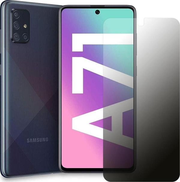 Samsung Galaxy A71 Hayalet Privacy FlexiGlass MAT Nano Ekran Koruyucu - Image 1