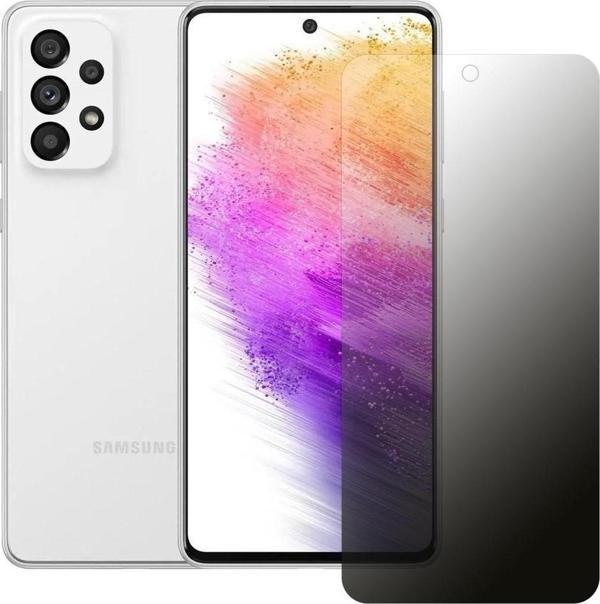 Samsung Galaxy A73 5G Hayalet Privacy FlexiGlass MAT Nano Ekran Koruyucu - Image 1