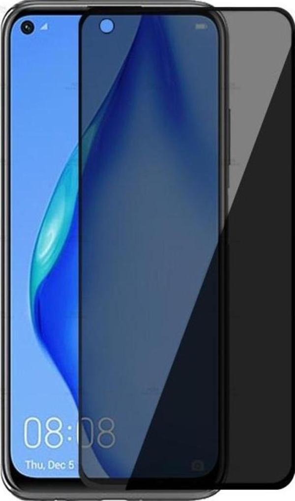 Xiaomi Redmi Note 9 Hayalet Privacy Gizli Cam Ekran Koruyucu Siyah - Image 1