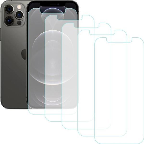 Notech iPhone 12 / 12 Pro Temperli Cam Ekran Koruyucu 5li Eko Paket - Image 1