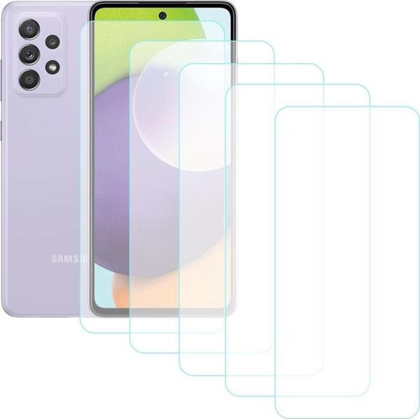 Notech Samsung Galaxy A52 / A52s 5G Temperli Cam Ekran Koruyucu 5li Eko Paket - Image 1