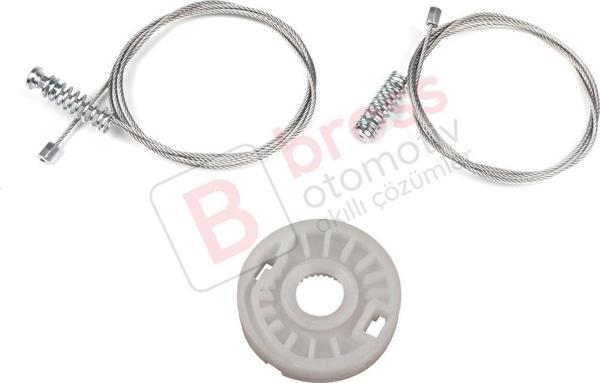 Kia Sportage MK3 SL 2010-2015 834713W000 834813W000 İçin Arka Cam Kriko Tamir Seti - Image 1