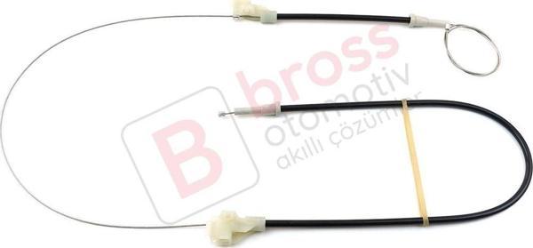 Land Rover Freelander MK1 1997-2006 3/5 Kapı ALR8178 İçin MANUEL Arka Sağ Kapı Cam Kriko Tamir Seti - Image 1