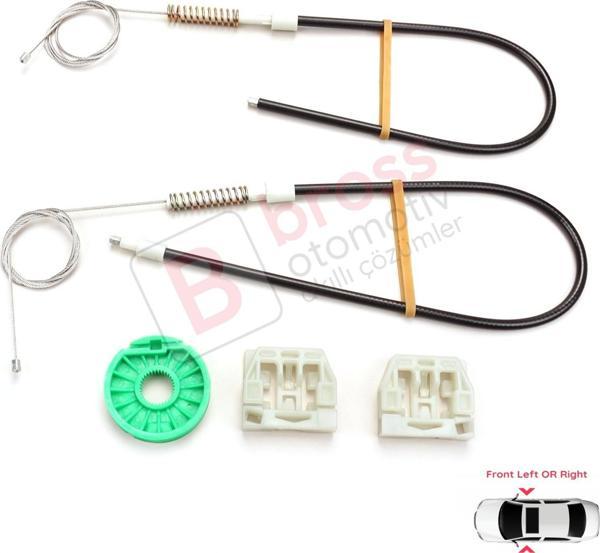 Maserati Quattroporte MK5 M139 2003-2012 İçin Elektrikli Ön Sağ veya Sol Cam Kriko Tamir Seti - Image 1